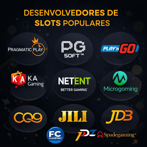 Parceiros desenvolvedores de jogos slots da 89BET no Brasil